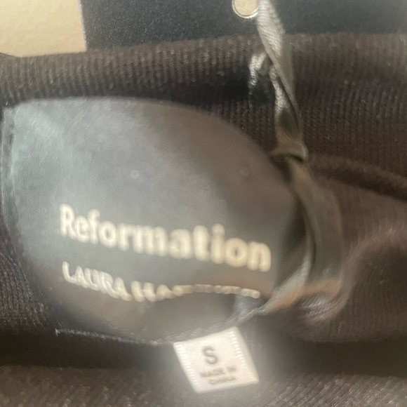 - Reformation Alycia knit dress- black size S - Picture 9 of 13